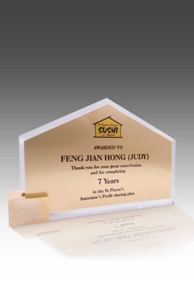 Custom trophy StPierres Custom trophy StPierres