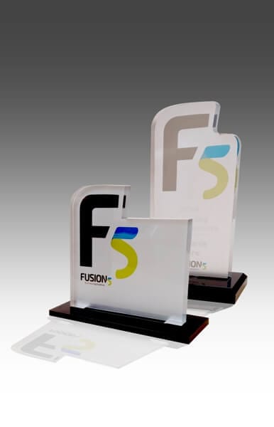 Laser cut acrylic trophy Laser cut acrylic trophy